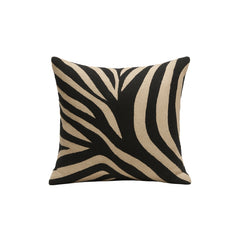 Monochrome Zebra Pattern Cushion