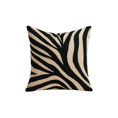 Monochrome Zebra Pattern Cushion