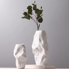 Ceramic Modern Fashion Irregular Concave And Convex Ornaments
