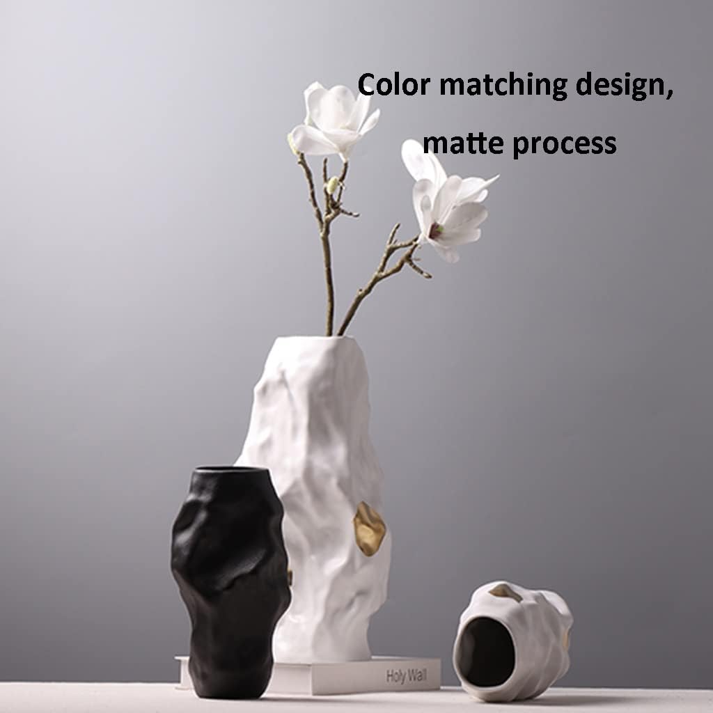 Ceramic Modern Fashion Irregular Concave And Convex Ornaments