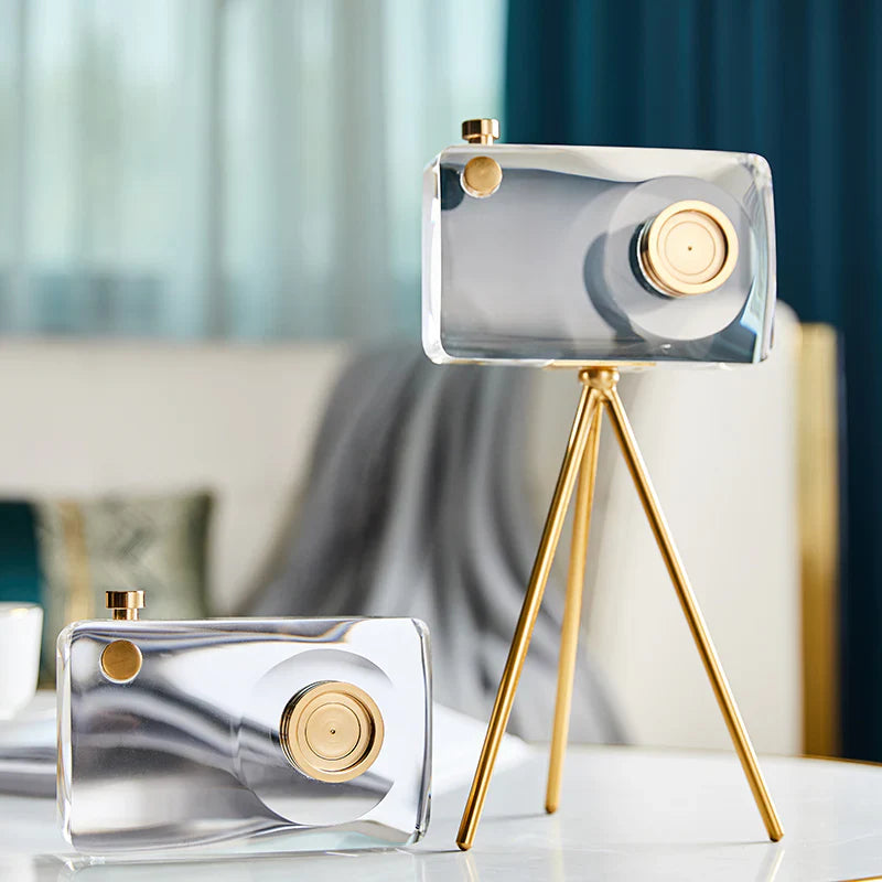 European Retro Camera Décor (2 pcs Set)