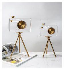 European Retro Camera Décor (2 pcs Set)