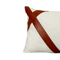 Creative Luxe - Geometric Strap Accent Pillow