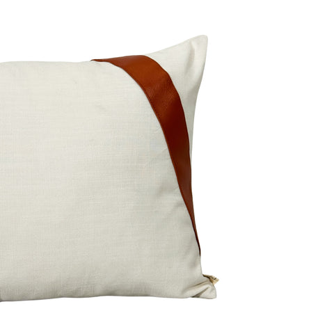 Creative Luxe - Geometric Strap Accent Pillow