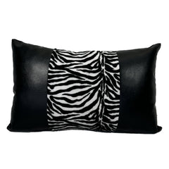 Zebra Opulence Lumbar Pillow