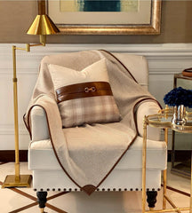 Cozy Wool Leather Cushions
