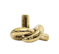 Black Irregular Ceramic Knot